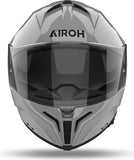 Casco Integrale Per Moto Airoh Matryx - Mx98 Composite Carbon Cemento Grigio Gloss Color Taglia Xs