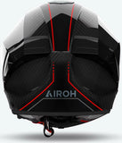 Casco Integrale Per Moto Airoh Matryx - Mxcs99 Full Carbon 6K Gloss Carbon Stylish Taglia L
