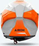 Casco Integrale Per Moto Airoh Matryx - Mxw32 Composite Carbon Arancio Gloss Wide Taglia L