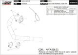 Tubo Di Raccordo Non Catalizzato - Mivv Compatibile Con Yamaha Wr 125 X (2009-2016)