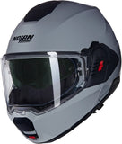 Flip-Up Travelling Motorcycle Helmet Nolan N120-1 Grey Classico 303 Size M