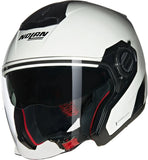 Casco Urban Commuting Per Moto Nolan N40-5 Bianco Classico 305 Taglia Xxs