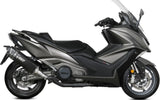 Terminale Di Scarico Catalizzato E Con Omologazione Suono Sr-1 Titanio Nero - Mivv Compatibile Con Kymco Ak 550 (2021-2024)