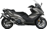 Terminale Di Scarico Non Catalizzato E Senza Omologazione Suono Sr-1 Titanio Nero - Mivv Compatibile Con Kymco Ak 550 (2021-2024)