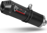 Exhaust Tip With Noise Certification Oval Carbon Carbon - Mivv Compatible With Bmw R 1250 Gs (2019-2023)