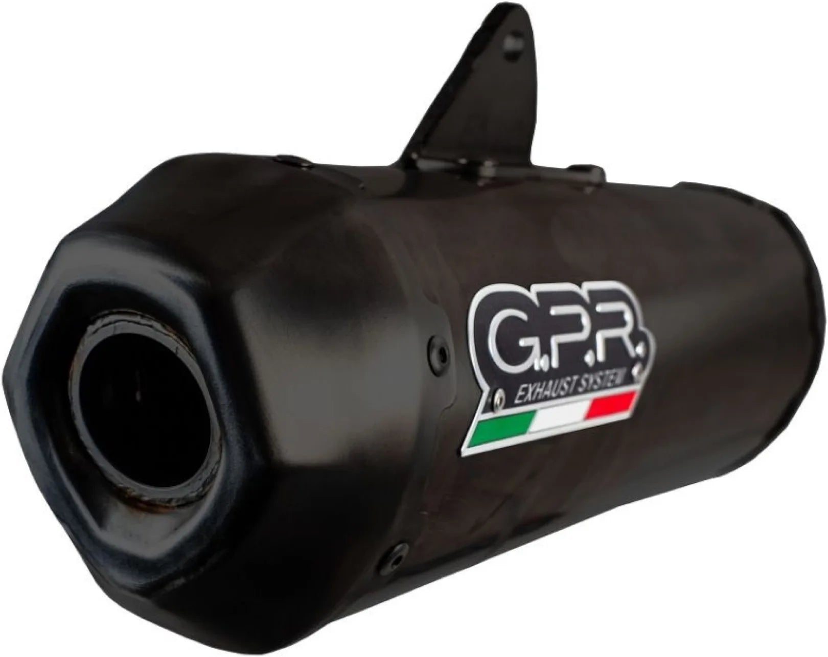 Impianto Di Scarico Completo Catalizzato E Con Omologazione Suono Pentaroad Acciaio Nero - Gpr Compatibile Con Zontes M 125 (2022-2023)