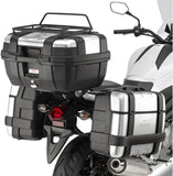 Bauletto + Valigie Laterali Trekker Dolomiti Alluminio Nero 118 Lt Trekker Dolomiti Alluminio - Givi Compatibile Con Honda Nc 700 S (2012-2013)