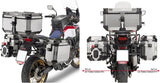 Valigie Laterali Monokey Cam-Side Trekker Outback Evo Smart Alluminio + Serratura 84 Lt Trekker Outback Evo Smart Alluminio - Givi Compatibile Con Honda Crf 1000 L Africa Twin (2016-2017)