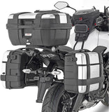 Trekker Top Case + Side Cases - 138 Lt Trekker Aluminium - Givi Compatible With Kawasaki Versys 650 (2015-2021)