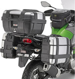 Valigie Laterali Monokey Trekker Alaska Alluminio 72 Lt Trekker Alaska Alluminio - Givi Compatibile Con Kawasaki Versys X 300 (2017-2024)