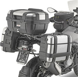 Valigie Laterali Monokey Trekker 66 Lt Trekker Alluminio - Givi Compatibile Con Bmw G 310 Gs (2017-2024)