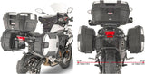 Valigie Laterali Monokey Trekker Alaska Alluminio Nero 72 Lt Trekker Alaska Alluminio - Givi Compatibile Con Benelli Trk 502 X (2018-2019)