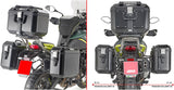 Trekker Lite Black Top Case + Side Cases - 105 Lt Trekker Lite Technopolymer - Givi Compatible With Benelli Trk 702 (2023-2024)