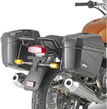 Monokey Trekker Side Cases - 66 Lt Trekker Aluminium - Givi Compatible With Royal Enfield Interceptor 650 (2019-2024)