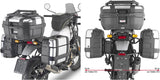 Monokey Trekker Dolomiti Aluminium Side Cases - 60 Lt Trekker Dolomiti Aluminium - Givi Compatible With Royal Enfield Himalayan (2021-2023)