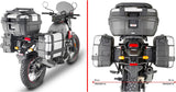 Trekker Dolomiti Aluminium Top Case + Side Cases - 90 Lt Trekker Dolomiti Aluminium - Givi Compatible With Royal Enfield Scram 411 (2022-2024)