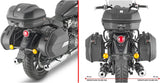 Borse Laterali Monokey Canyon Nero 70 Lt Canyon Nylon - Givi Compatibile Con Royal Enfield Super Meteor 650 (2023-2024)