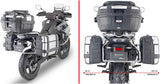 Monokey Trekker Dolomiti Aluminium Side Cases - 72 Lt Trekker Dolomiti Aluminium - Givi Compatible With Cfmoto 800 Mt (2022-2024)