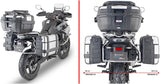 Borse Laterali Monokey Nero 50 Lt Plastica - Givi Compatibile Con Cfmoto 800 Mt (2022-2024)