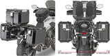 Valigie Laterali Monokey Cam-Side Trekker Outback Evo Smart Alluminio + Serratura 70 Lt Trekker Outback Evo Smart Alluminio - Givi Compatibile Con Honda Nx 500 (2024)