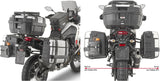 Monokey Trekker Black Side Cases - 66 Lt Trekker Aluminium - Givi Compatible With Yamaha Ténéré 700 (2021-2024)