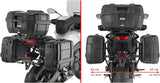 Monokey Trekker Side Cases - 66 Lt Trekker Aluminium - Givi Compatible With Yamaha Tracer 9 - Gt - Gt+ (2025)