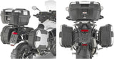 Valigie Laterali Monokey Trekker Nero 92 Lt Trekker Alluminio - Givi Compatibile Con Triumph Tiger 900 (2020-2023)