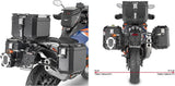 Valigie Laterali Monokey Cam-Side Trekker Outback Evo Smart Alluminio Anodizzato + Serratura 74 Lt Trekker Outback Evo Smart Alluminio Anodizzato - Givi Compatibile Con Ktm 1290 Super Adventure S (2021-2024)