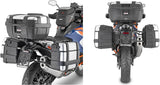 Valigie Laterali Monokey Trekker Dolomiti Alluminio Nero 60 Lt Trekker Dolomiti Alluminio - Givi Compatibile Con Ktm 1290 Super Adventure R (2021-2024)