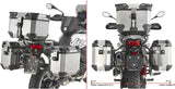 Valigie Laterali Monokey Cam-Side Trekker Outback Evo Smart Alluminio Nero + Serratura 96 Lt Trekker Outback Evo Smart Alluminio - Givi Compatibile Con Moto Guzzi V85 Tt (2024)