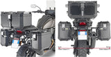 Valigie Laterali Monokey Cam-Side Trekker Outback Evo Smart Alluminio Nero + Serratura 70 Lt Trekker Outback Evo Smart Alluminio - Givi Compatibile Con Harley-Davidson Pan America 1250 (2021-2023)