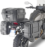 Borse Laterali Monokey Nero 50 Lt Plastica - Givi Compatibile Con Harley-Davidson Pan America 1250 (2021-2023)