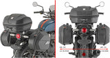 Valigie Laterali Monokey Trekker Nero 66 Lt Trekker Alluminio - Givi Compatibile Con Royal Enfield Bear 650 (2025)