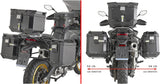 Monokey Cam-Side Trekker Outback Evo Smart Aluminium Side Cases + Locks - 77 Lt Trekker Outback Evo Smart Aluminium - Givi Compatible With Voge Valico 900 Dsx (2024)
