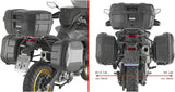 Valigie Laterali Monokey Nero 66 Lt Nylon - Givi Compatibile Con Voge Valico 900 Dsx (2024)