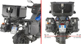 Valigie Laterali Monokey Cam-Side Trekker Outback Evo Smart Alluminio Nero + Serratura Dx Scantonata 88 Lt Trekker Outback Evo Smart Alluminio - Givi Compatibile Con Bmw R 1300 Gs (2024)