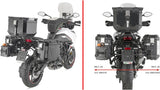 Bauletto + Valigie Laterali Trekker Outback Evo Smart Alluminio Dx Scantonata 116 Lt Trekker Outback Evo Smart Alluminio - Givi Compatibile Con Benelli Trk 702 (2023-2024)