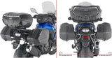 Valigie Laterali Monokey Side Argento 74 Lt Plastica - Givi Compatibile Con Suzuki V-Strom 800 De (2023-2024)