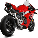 Impianto Di Scarico Completo Non Catalizzato E Senza Omologazione Suono Mk3 Carbonio - Mivv Compatibile Con Ducati Panigale V4 (2018-2022)