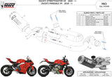Impianto Di Scarico Completo Non Catalizzato E Senza Omologazione Suono Mk3 Carbonio - Mivv Compatibile Con Ducati Streetfighter V4 (2020-2022)