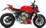 Impianto Di Scarico Completo Non Catalizzato E Senza Omologazione Suono X-M1 Titanio - Mivv Compatibile Con Ducati Streetfighter V4 (2020-2022)