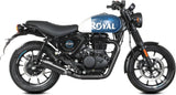 Terminale Di Scarico Con Omologazione Suono Hr-1 Inox Nero - Mivv Compatibile Con Royal Enfield Hntr 350 (2022-2024)