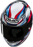 Casco Integrale Per Moto Hjc Rpha 12 P.I.M. Evo (Carbon-Aramid/Fiberglass/Natural Fiber) Mc21 Dravix Taglia 09 L