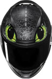 Casco Integrale Per Moto Hjc Rpha 12 P.I.M. Evo (Carbon-Aramid/Fiberglass/Natural Fiber) Mc4Sf Toothless Ii Universal Taglia 08 M