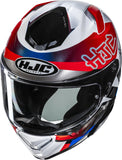 Casco Integrale Per Moto Hjc Rpha 72 P.I.M. Plus (Carbon/Aramid/Glass Fiber) Mc21 Goldy Taglia 07 S