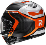 Casco Modulare Per Moto Hjc Rpha 91 Carbon P.I.M. Evo Carbon (Carbon Fiber) Mc6Hsf Lagos Taglia 11 Xxl