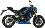 Terminale Di Scarico Non Catalizzato E Senza Omologazione Suono Double Gun Inox - Mivv Compatibile Con Suzuki Gsx-S 750 (2017-2020)