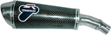 Terminale Di Scarico Con Omologazione Suono Oval Carbonio - Termignoni Compatibile Con Suzuki Gladius (2009-2019)