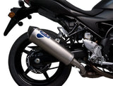 Terminale Di Scarico Con Omologazione Suono Relevance Acciaio Inox Coppa Carbonio - Termignoni Compatibile Con Suzuki Sv 650 (2016-2019)