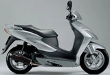 Impianto Di Scarico Completo Non Catalizzato E Con Omologazione Suono Furore Alluminio Nero - Gpr Compatibile Con Honda Dylan 150 (2000-2006)